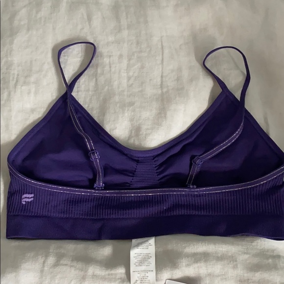 Fabletics Hudson Seamless Shine Bralette - Picture 2 of 6